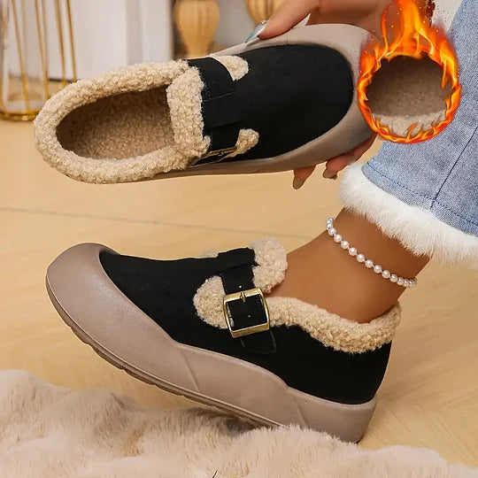 MONA | Zapatos de mujer cómodos y cálidos con forro de felpa