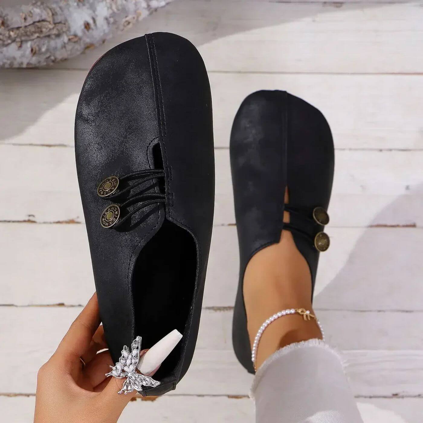 LINDO | Zapatos ortopédicos elásticos y cómodos