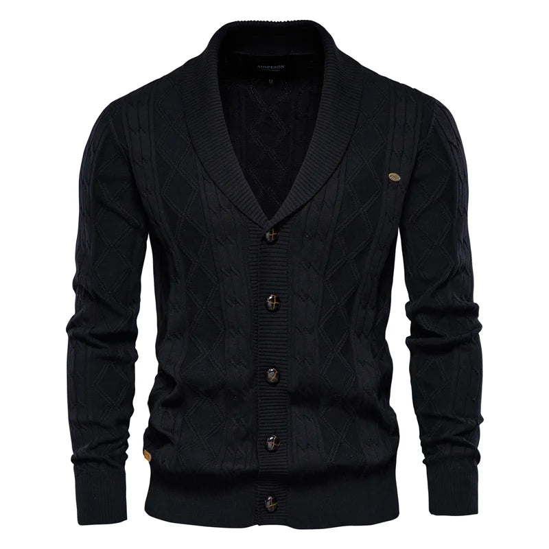 Zerelle | Cárdigan para Hombre con Cierre de Botones