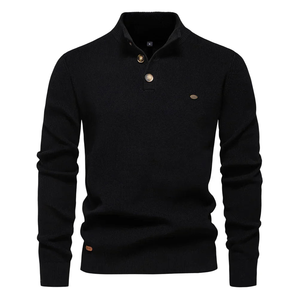 Zerelle | Suéter para hombre con diseño de botones