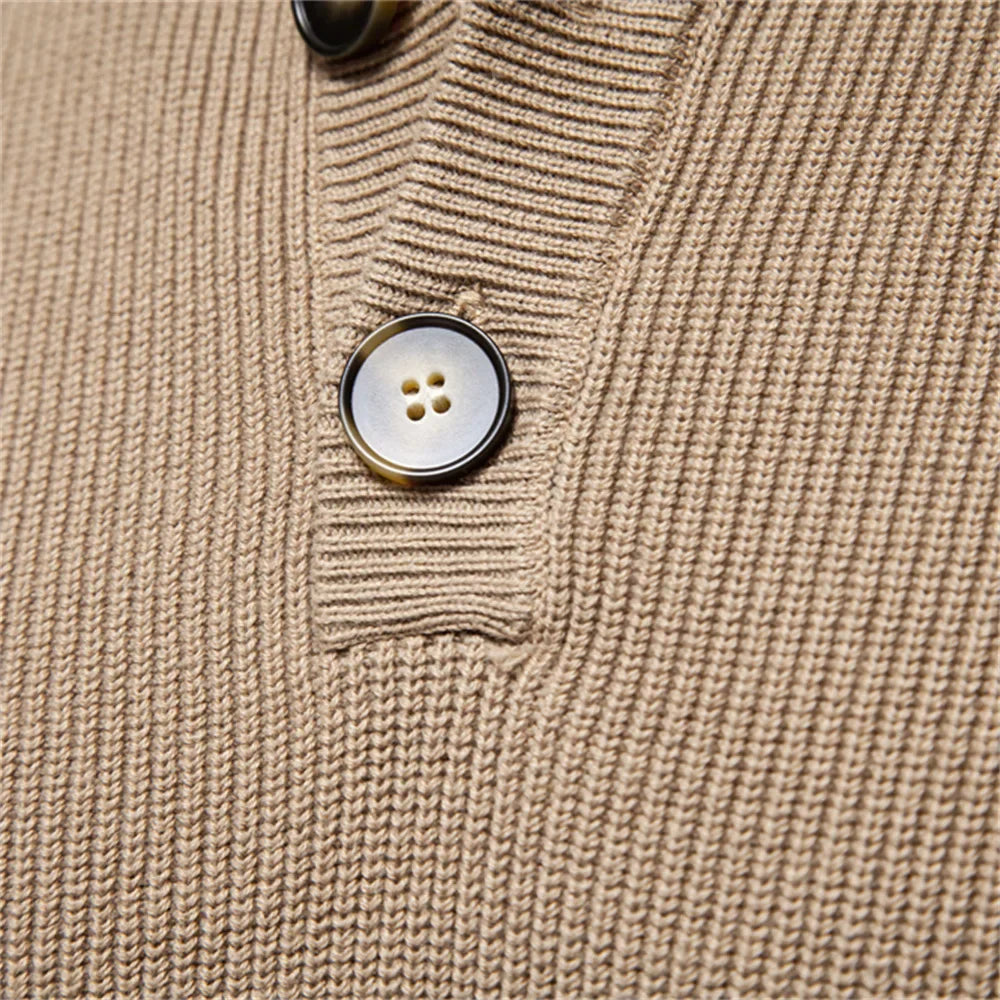 Zerelle | Suéter para hombre con diseño de botones