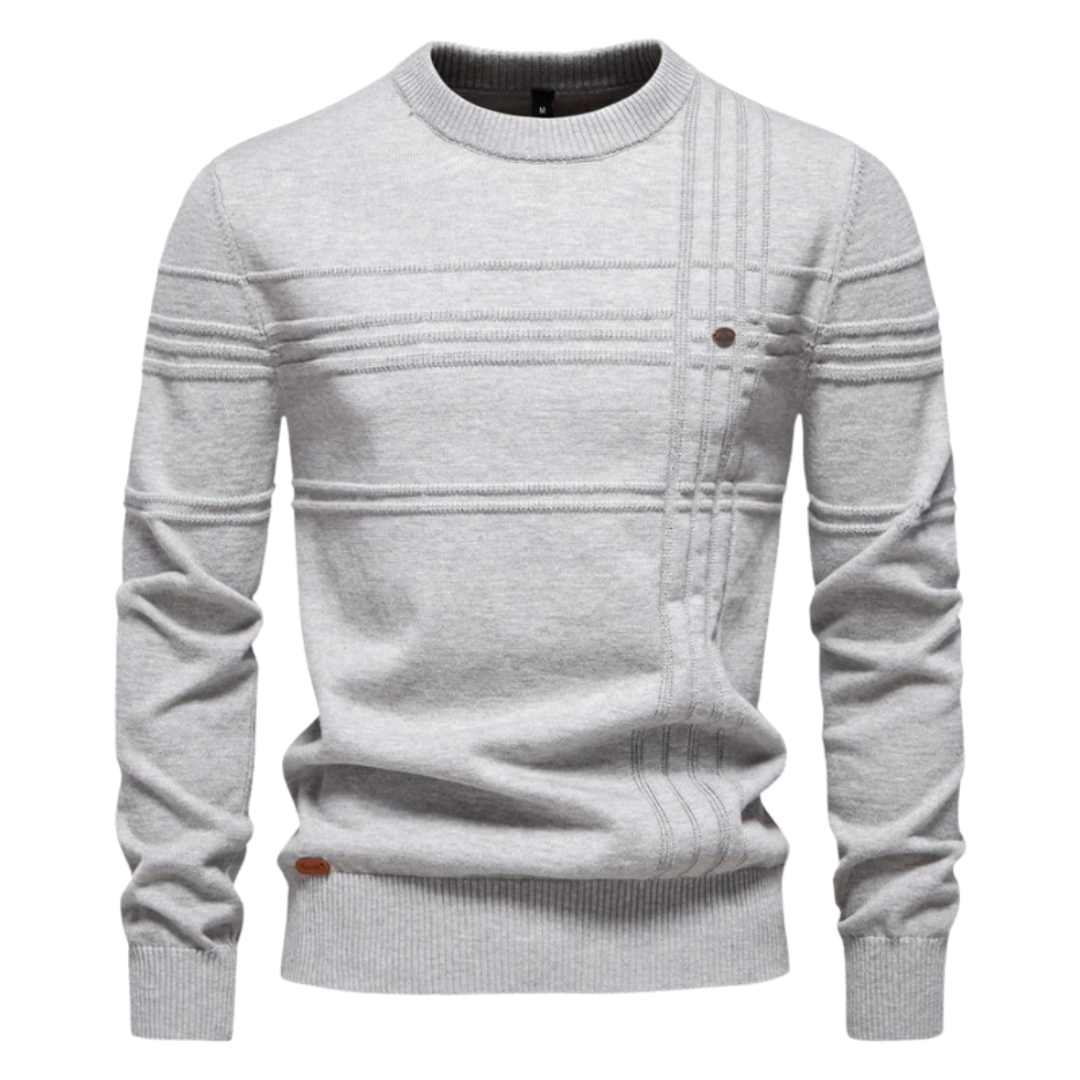 Zerelle | Suéter elegante para hombres con diseño de cuadros