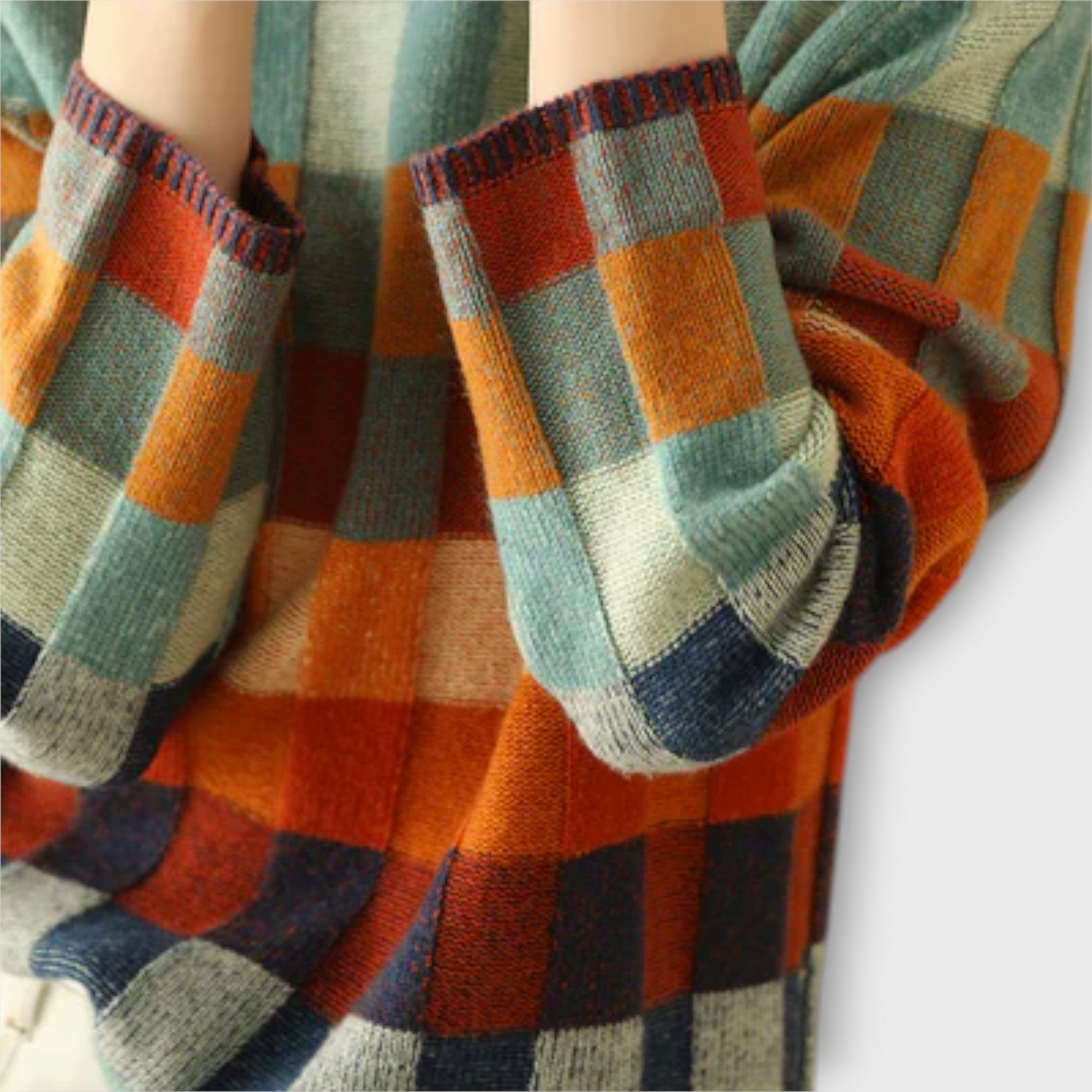 Erika - Suéter de punto con cuello alto