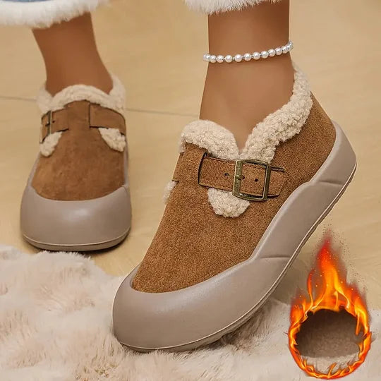 MONA | Zapatos de mujer cómodos y cálidos con forro de felpa